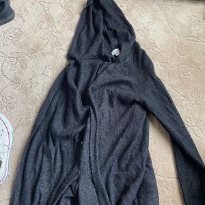 Black Long Cardigan